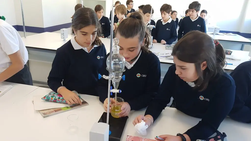 Primaria en el laboratorio