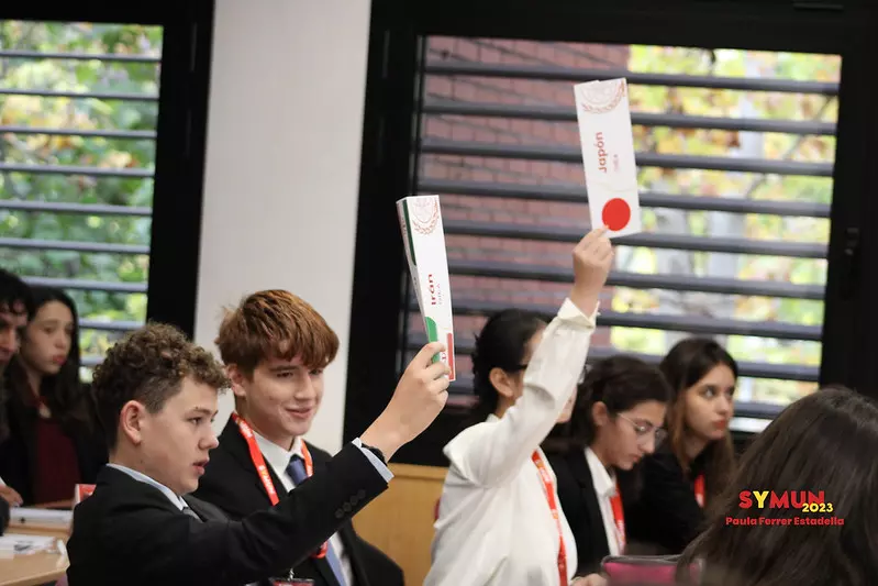 CEU Jorge Pérez y Mazadiego &bull; ¡Lluvia de premios en el Spain Youth MUN 2023!