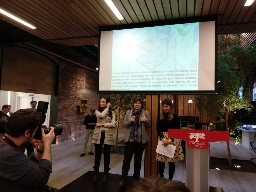 Botin 4 • 6 alumnos del centro participan en una exposición artística en la fundación botín
