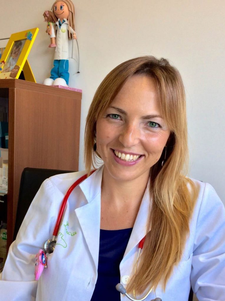 Lucía Galán, pediatra