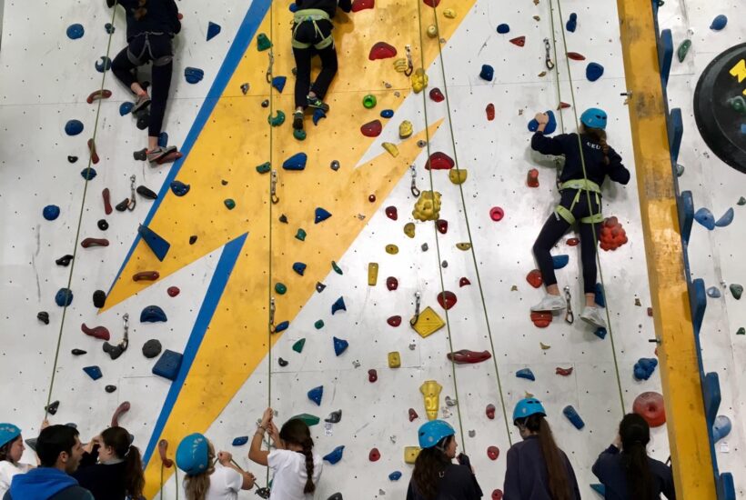 escalada3 &bull; Un día diferente escalando con los compañeros