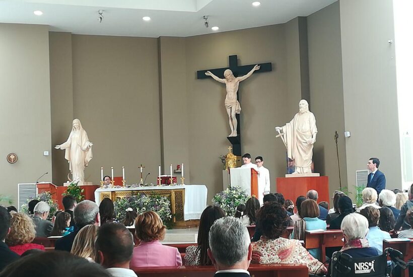 Photo 2019 05 18 16 42 58 &bull; la capilla del colegio reúne a toda la comunidad educativa para celebrar las comuniones